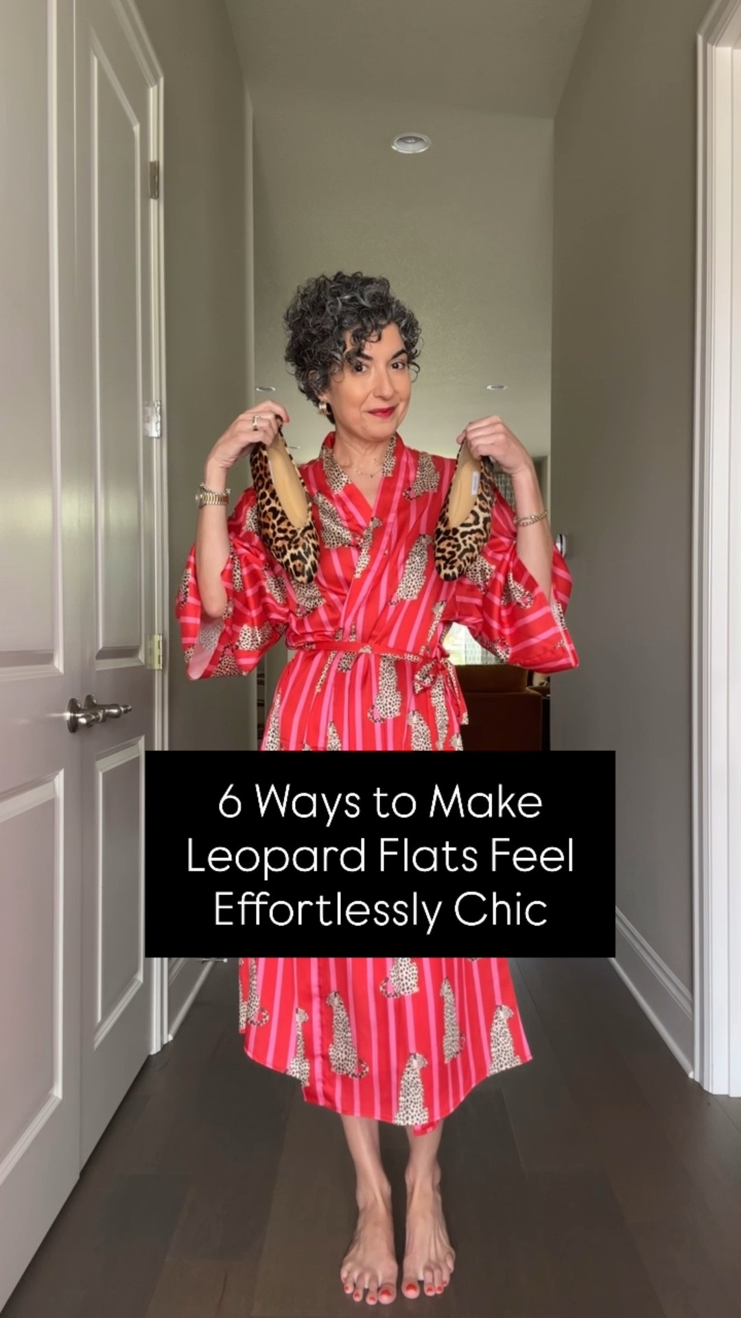 6 ways to style your leopard flats! If you want to incorporate some fun animal print into your wardrobe but want to start slow shoes are a great way to do it! 
.
I’m a 9.5 and did a 9 bc they had no half size however if you have a wider foot I’d probably size up. Otherwise they are very soft and comfy! 
.
Other sizes: 
Black blouse - small 
Jeans - 4 
White skirt - medium 
Blue striped blouse - sized up to an XL 
Green jacket - XS 
Culottes - 4
White tee - large (runs small) 
Sweater - small 
Brown pants - small 
Dress - small 
Graphic tee - small

 .

#LTKgrwm