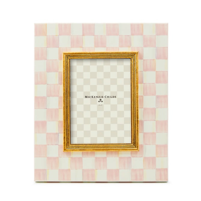 Rosy Check 5" x 7" Frame | MacKenzie-Childs