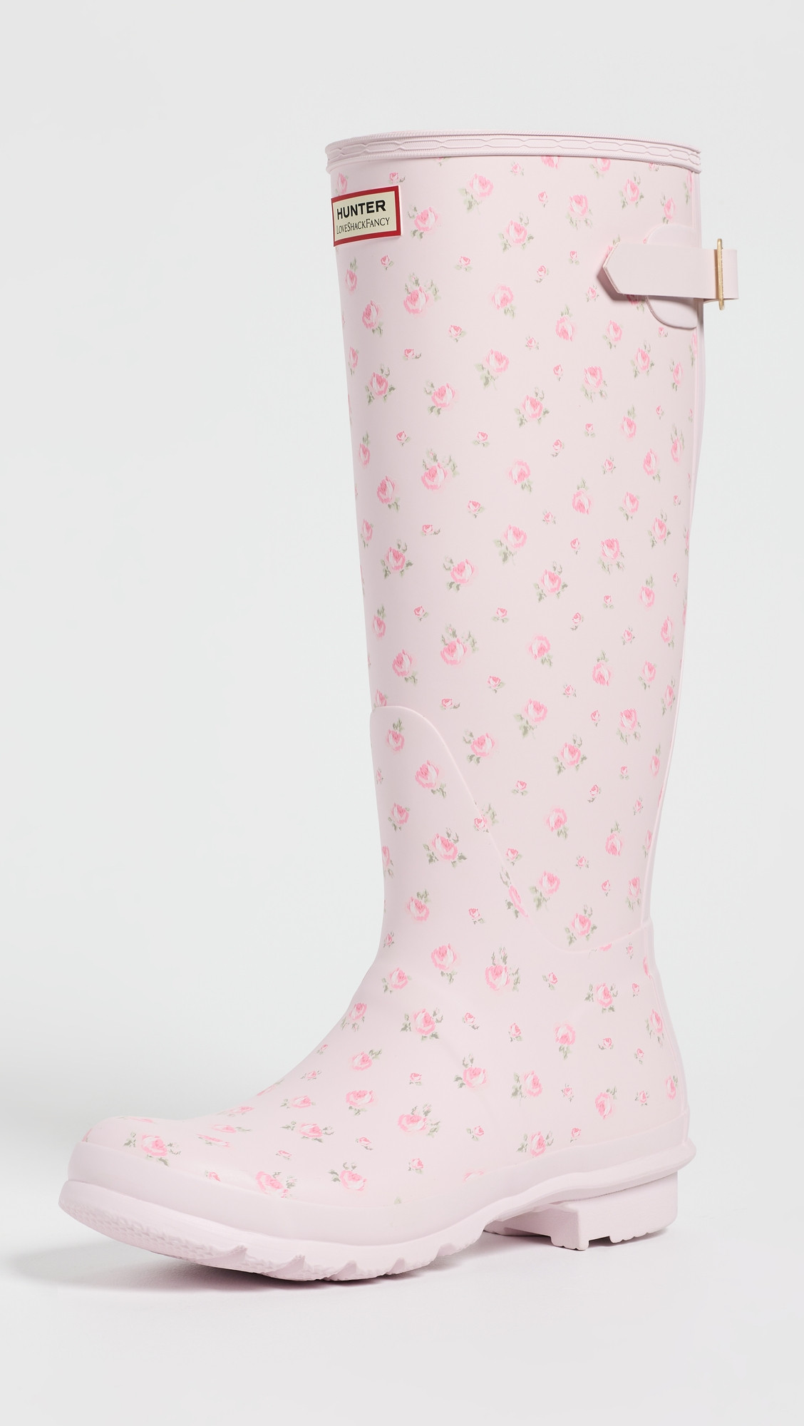 Hunter Boots Hunter x LoveShackFancy Original Tall Back Adjustable Boots Light Pink 681 5 | Shopbop