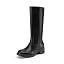 DREAM PAIRS Women's Square Toe Platform Chunky Block Heel Knee High Riding Boots | Amazon (US)