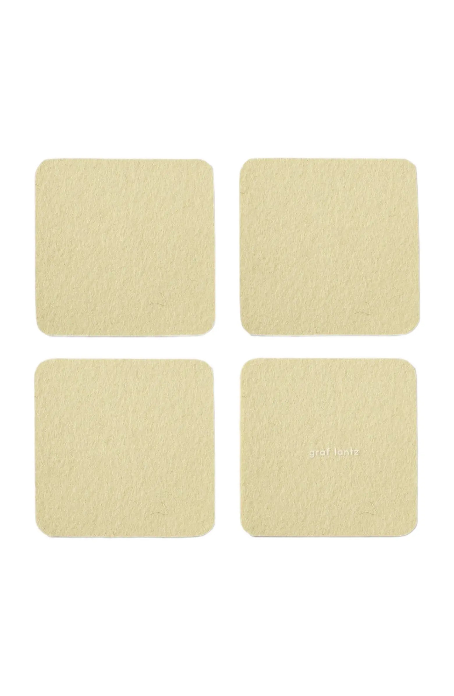 Bierfilzl Merino Wool Square Coaster Multi 4 Pack | Nordstrom