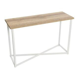 Sofa Table Coastal Oak 29.5 in. H x 44.1 in. W x 15.35 in. D | The Home Depot