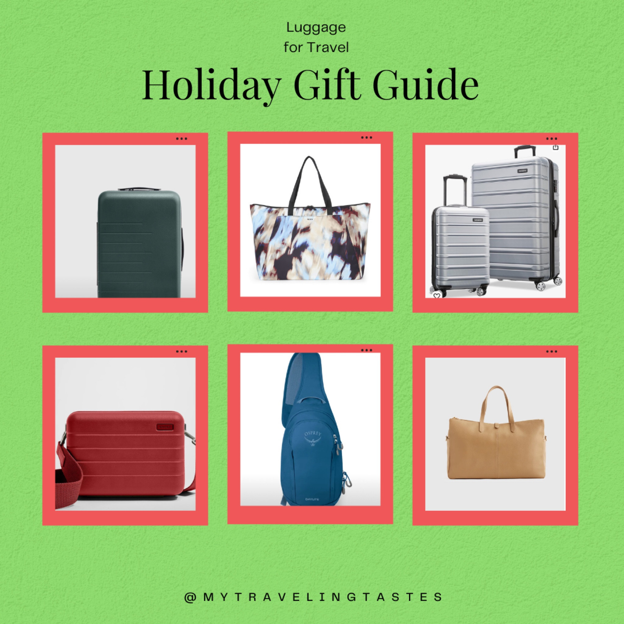 Do you have a traveler on your Holiday Shopping List? Check out these coveted luggage styles. There is something for every budget

#LTKGiftGuide #LTKOver40 #LTKTravel