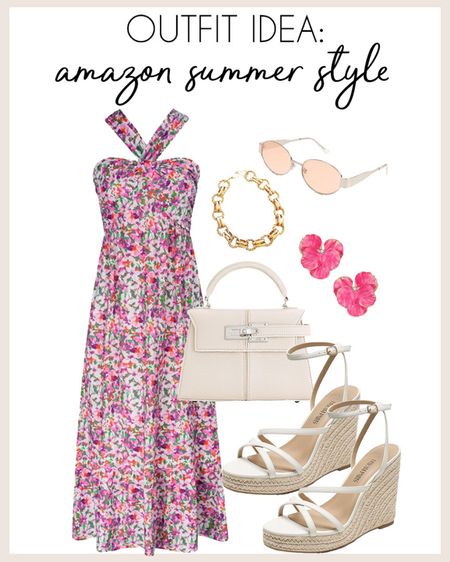 Cutest summer outfit idea all from Amazon! 

#amazonfashion

Amazon finds. Amazon fashion. Amazon summer dress. Amazon white wedge sandals. Amazon designer inspired handbag  

#LTKStyleTip #LTKFindsUnder100 #LTKSeasonal