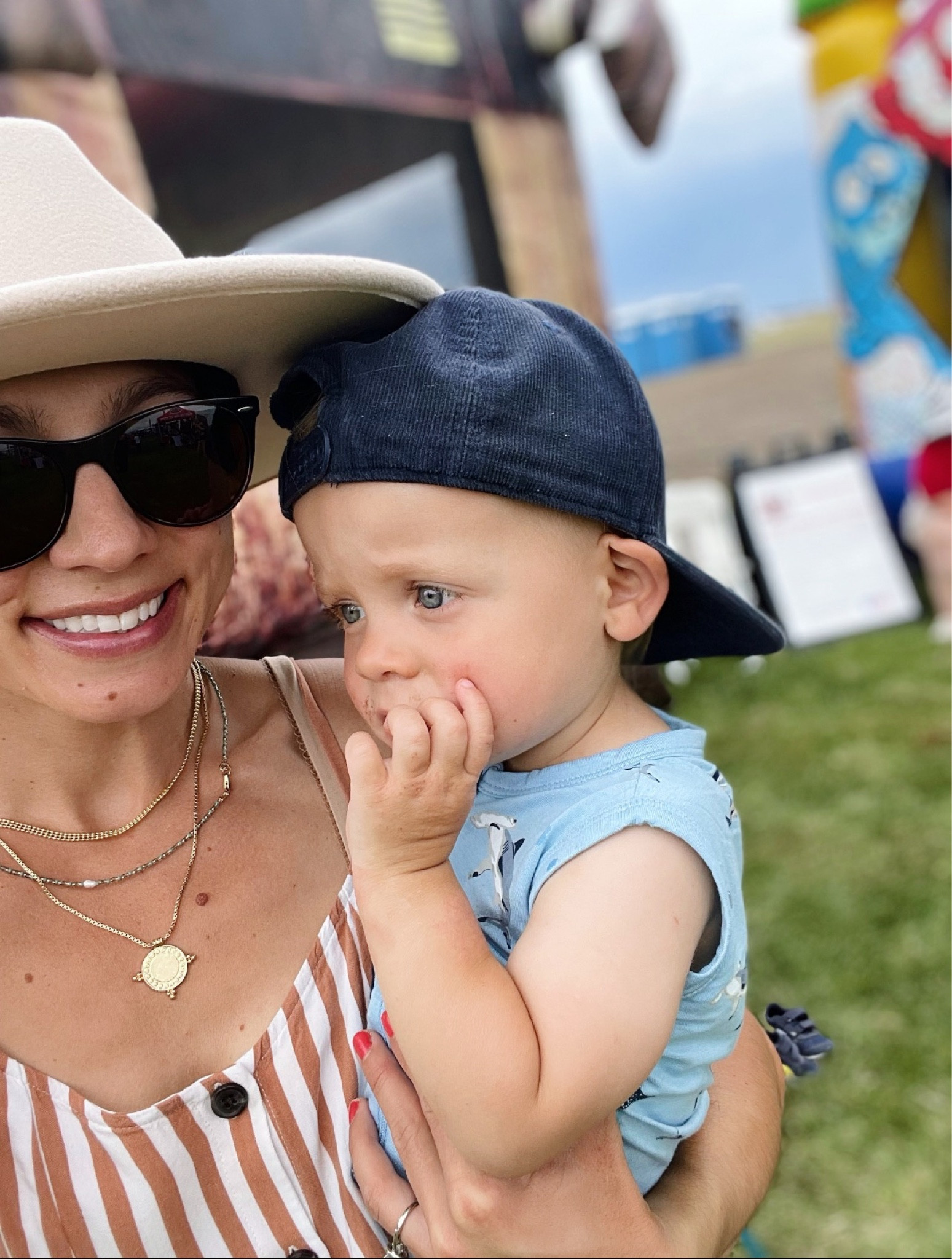 Just like Coachella / Stacked three piece necklace from noonday 

#LTKunder100 #LTKSeasonal #LTKFestival