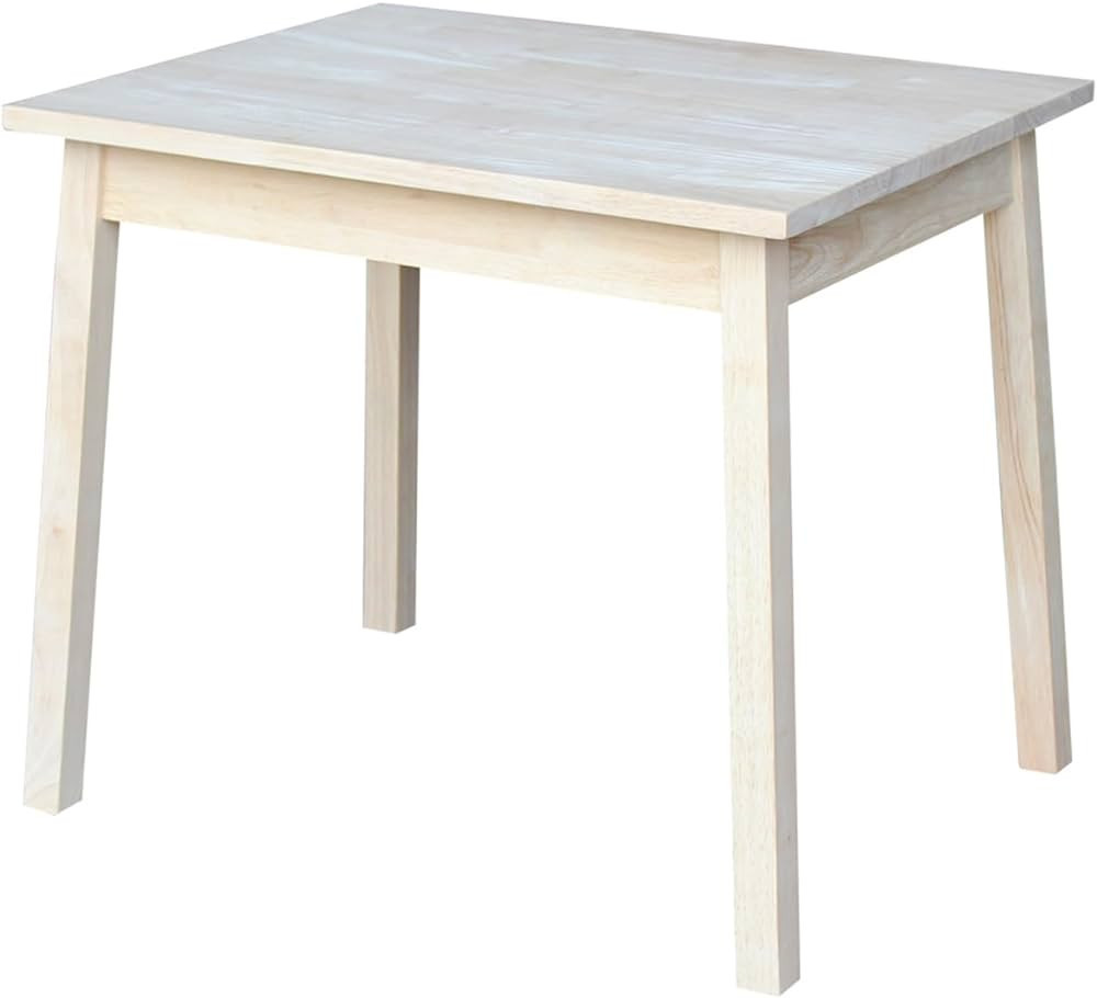 International Concepts Unfinished Child's Table | Amazon (US)