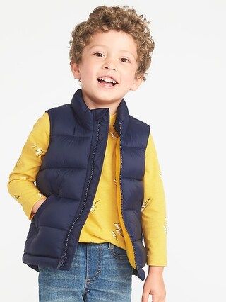 Frost-Free Puffer Vest for Toddler Boys | Old Navy US