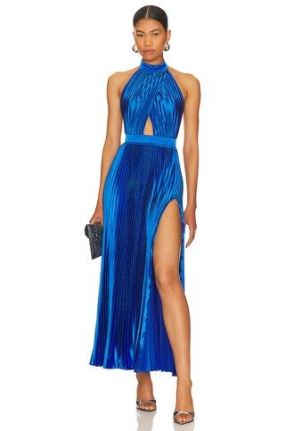 L'IDEE Renaissance Gown in Moroccan Blue from Revolve.com | Revolve Clothing (Global)