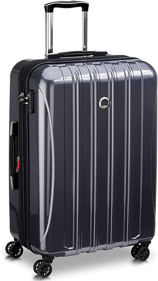 DELSEY Paris Helium Aero Hardside Expandable Luggage with Spinner Wheels, Titanium, Checked 25 In... | Amazon (US)