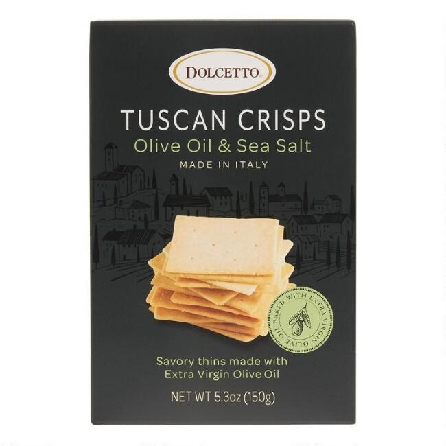 Dolcetto Olive Oil and Sea Salt Tuscan Crisps | World Market