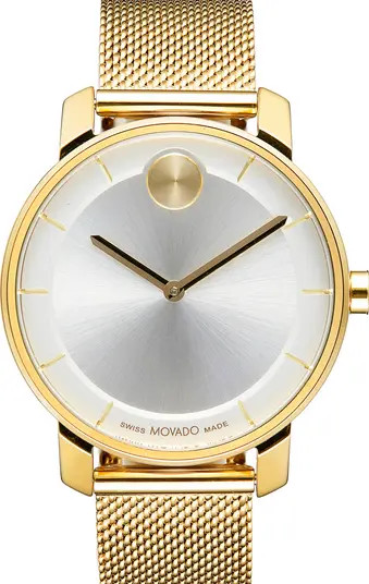 Bold Mesh Strap Watch, 34mm | Nordstrom