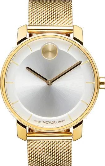 Bold Mesh Strap Watch, 34mm | Nordstrom