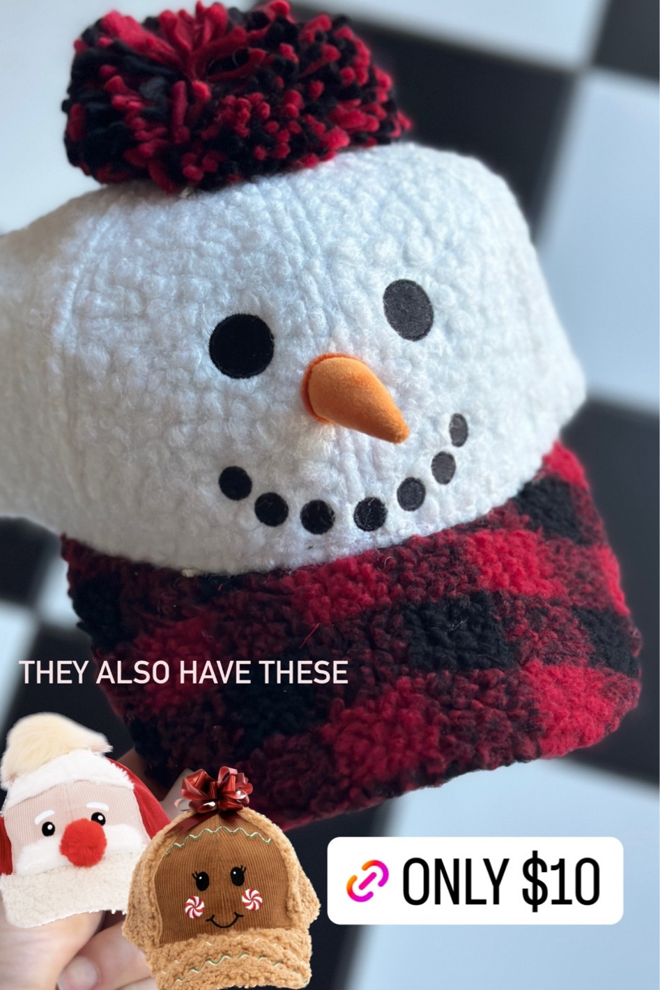 Mama Deej’s cutie snowman hat!

Also available in Santa & reindeer and only $10!

#LTKSeasonal #LTKHoliday #LTKGiftGuide