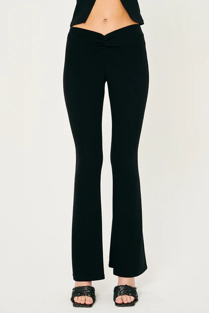 Madelyn Ruched Bootcut Pants | Storets (Global)