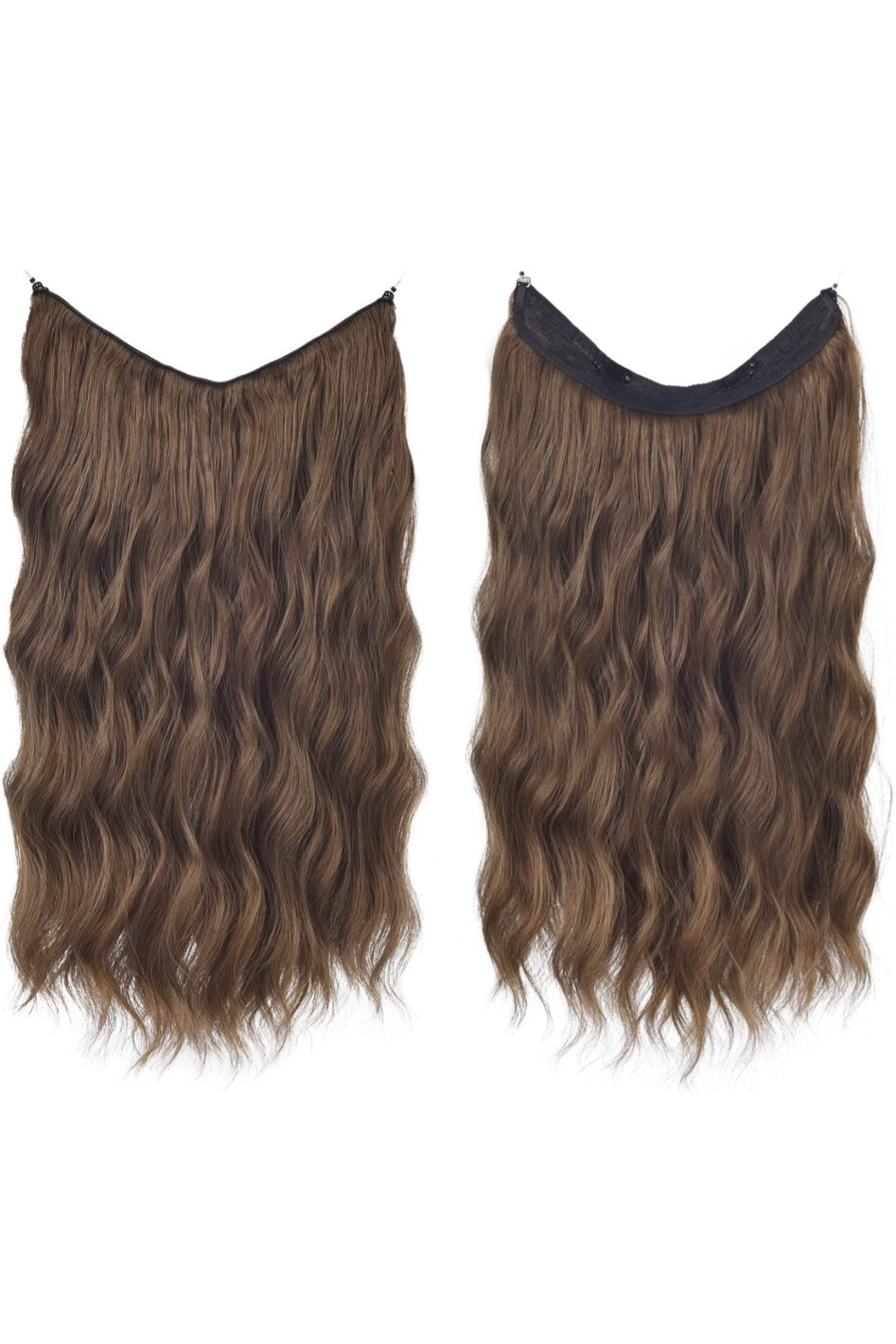 Wreathband Hair Extensions 1 Way Adjustable Headband Size Curly Wavy Wigs Invisible Secret Extensions for Women 😍 I got deep brown color and it’s amazing and good quality 🫶

#LTKunder50 #LTKstyletip #LTKFind