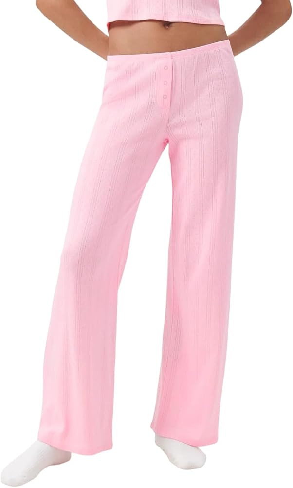 florence by mills Women's Cozy Crush Sweet Pointelle Pant | Amazon (US)