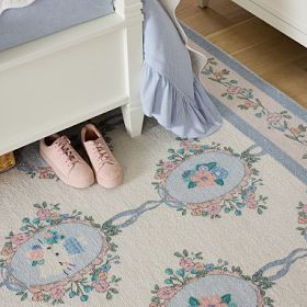 Hello Kitty® Locket Rug | Pottery Barn Teen