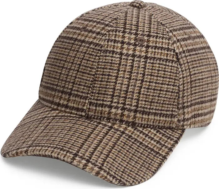 Harlow Plaid Baseball Cap | Nordstrom
