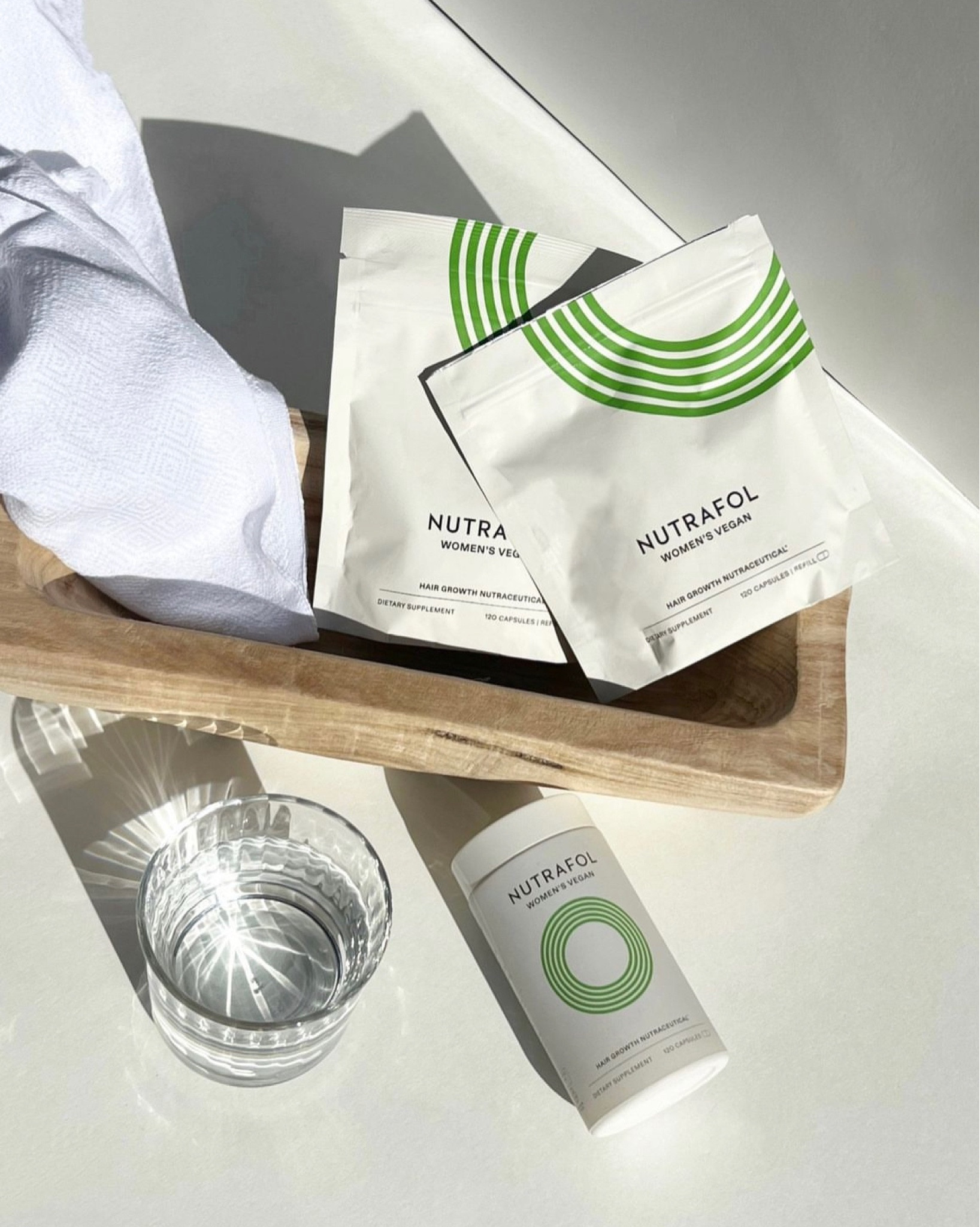 Taking advantage of the Memorial Day sale! Excited to see if this helps thickens and increases my hair growth #nutrafol

#LTKsalealert