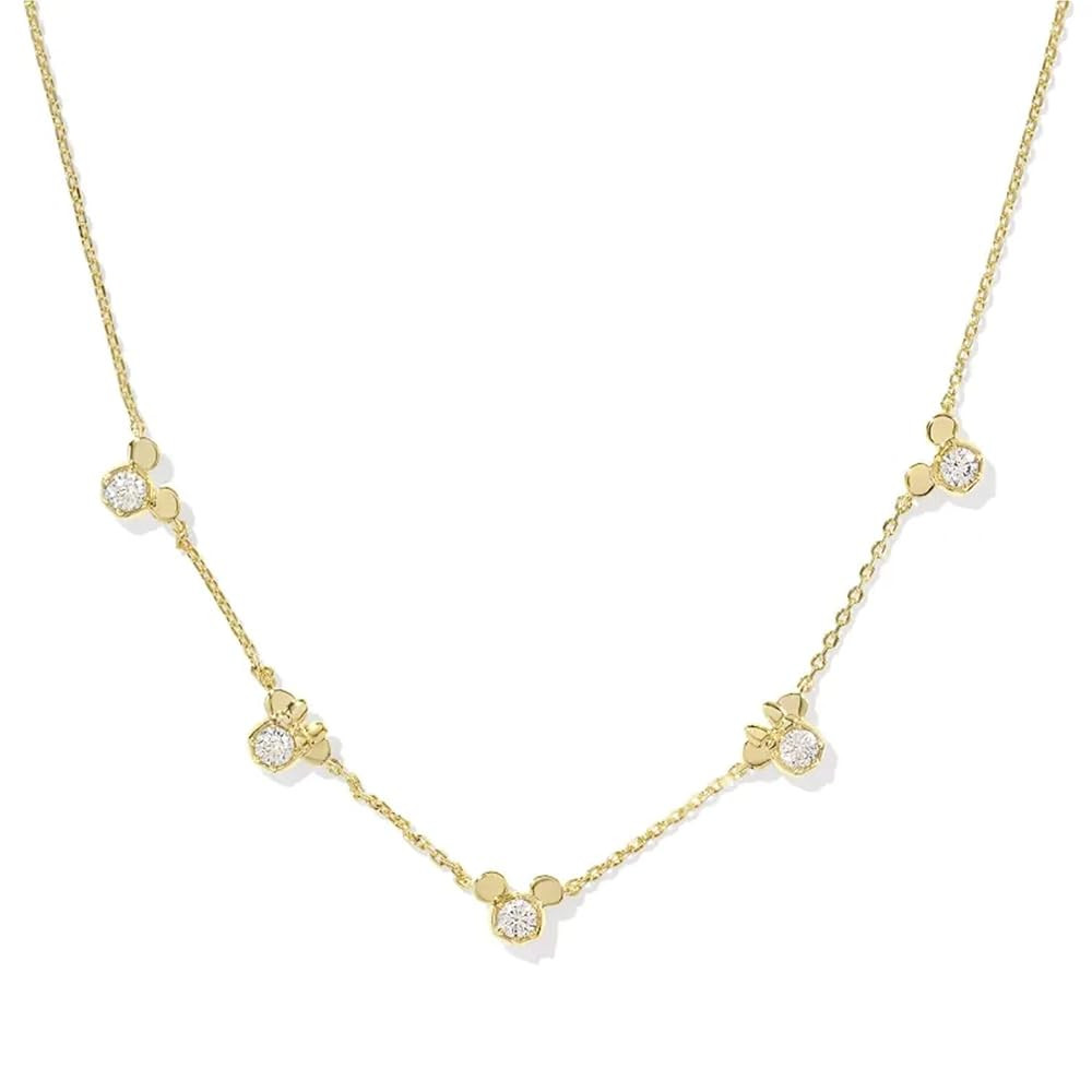 Kendra Scott x Disney Mickey Mouse and Minnie Mouse Strand Necklace, Fashion Jewelry for Women | Amazon (US)