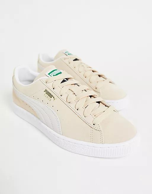 Puma Classic suede trainers in sand | ASOS (Global)