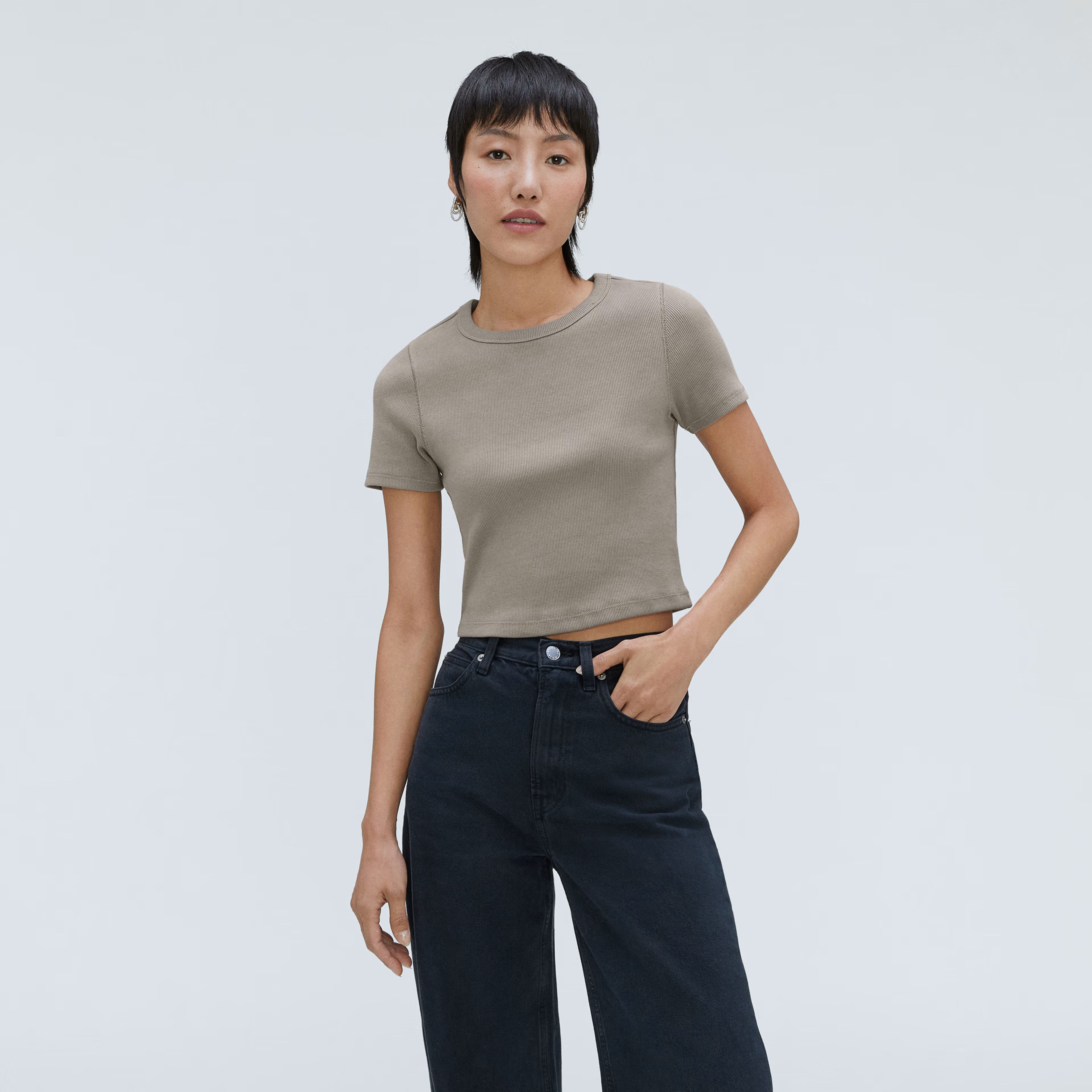 The Ribbed Baby Tee | Everlane