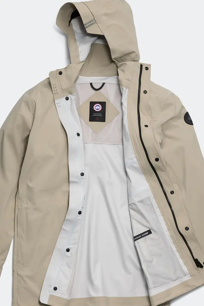 Canada Goose Nanaimo Rain Jacket Black Label | Nordstrom | Nordstrom