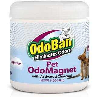 14 oz. OdoMagnet Odor Absorber with Activated Charcoal, Pet Odor Eliminator for Home, Bathroom, Kitchen, Fresh Air Scent | The Home Depot