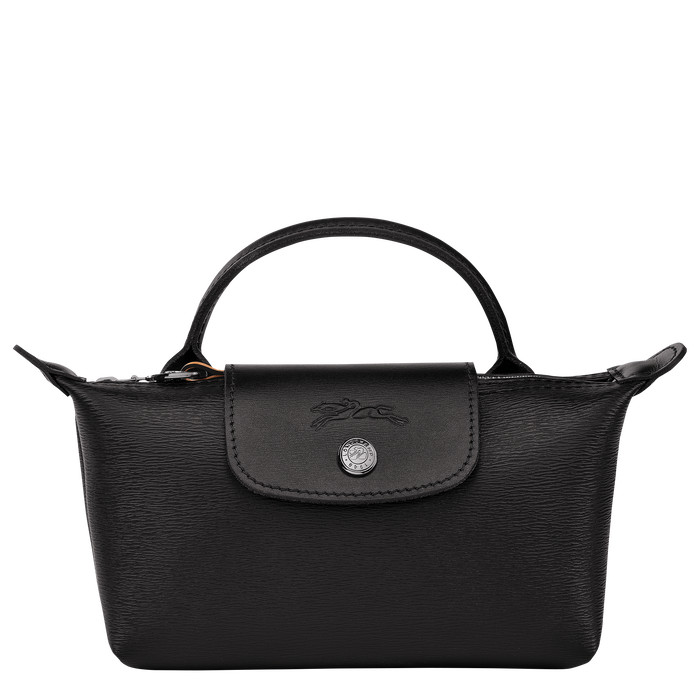 Pouch with handle Le Pliage City Black (34175HYQ001) | Longchamp US | Longchamp
