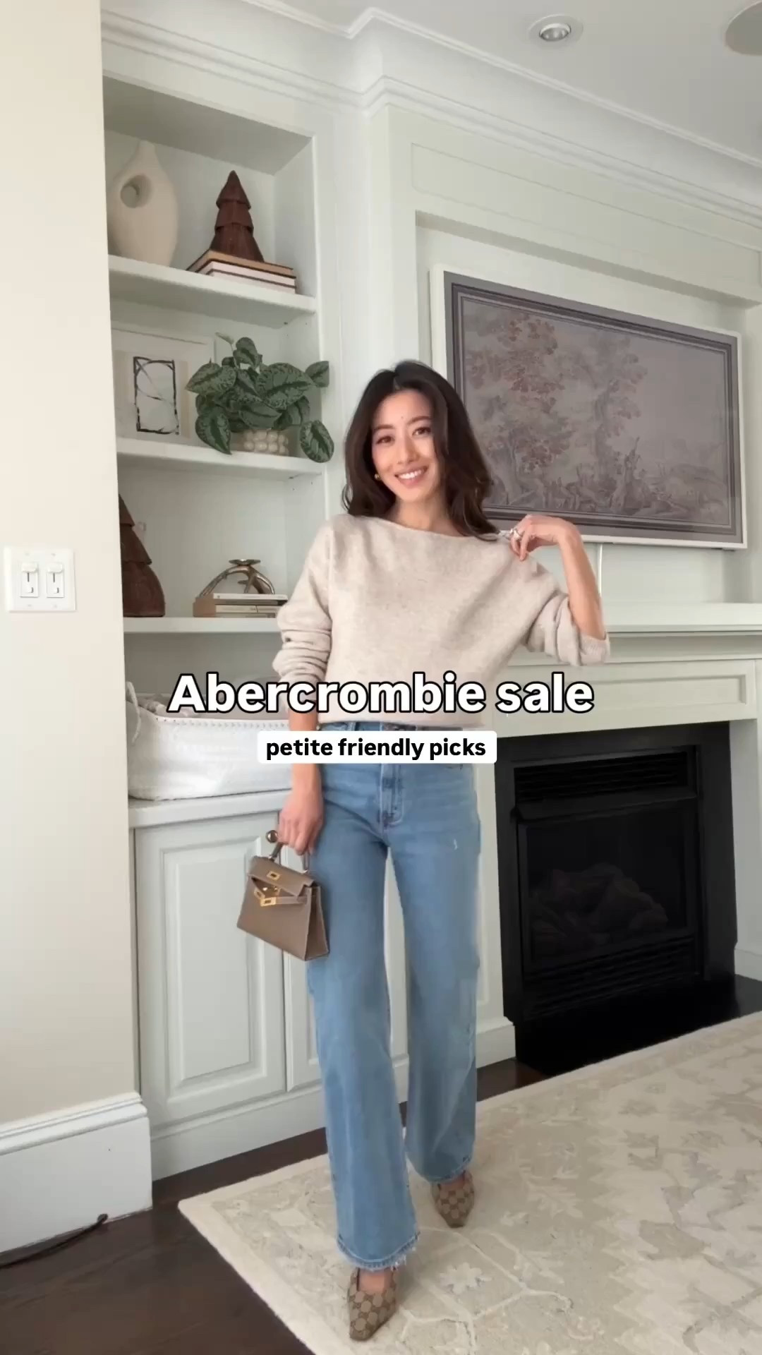 Buy one get one 50% off at Abercrombie! 


Outfit 1: 
•  stripe Bra-Free Midi Dress XXS petite, 100% cotton. good for smaller busts TTS

Outfit 2: 
• High rise 90s relaxed jeans 24 Extra Short  
• Sweater XXS - relaxed fit, sleeves long on me 

Outfit 3: 
• brown polka dot Bra-Free Mini Dress XXS Petite

Outfit 4:
• Wide leg jeans 24 Short, loose at my waist, could prob size down
• Abercrombie top coat XXS petite
• Double layered brown crewneck layering top XS (I size up in fitted tops so it isn’t too tight) nice and soft

Other looks:
• Underwire One-Piece Swimsuit size XXS (I need to try a size up, cups fit small) + Crinkle Textured Pull-On Pant size XXS short 

• High rise 90s relaxed jeans size 24 extra short + sage green rounded sleeve cardigan size xxs, sleeves on the long side and lower cut neckline

Petite friendly jeans, spring break, warm weather getaway vacation dresses, family photo dresses, easy mom outfits

#ltkpetite #ltkworkwear #ltktravel

#LTKSaleAlert #LTKPetite #LTKootd