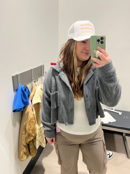 Target new arrivals, Target cargo joggers, Target shacket, cropped shacket, fleece shacket 

I’m in a M in the shacket
XL in the pants

#LTKmidsize #LTKtravel #LTKfindsunder50