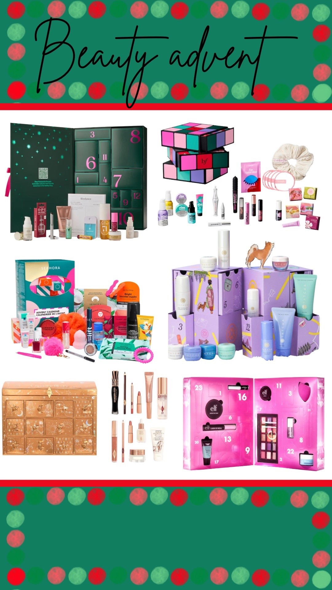 Perfect advents for your beauty loving family  

#LTKBeauty #LTKGiftGuide #LTKHoliday