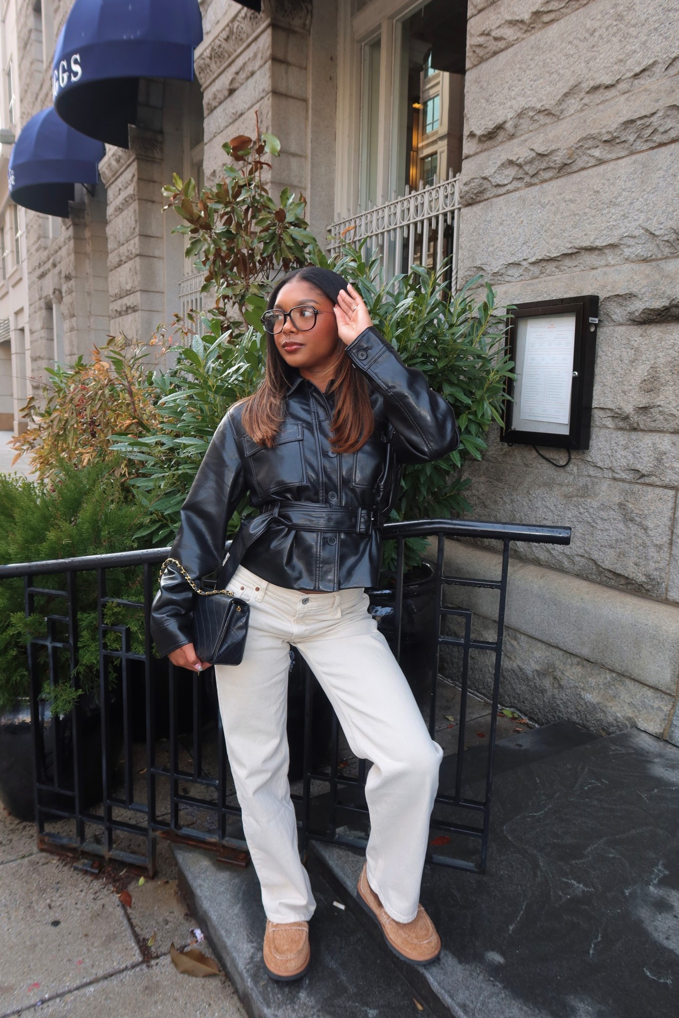 Brunch ootd 🖤 

#LTKSeasonal #LTKSaleAlert #LTKootd