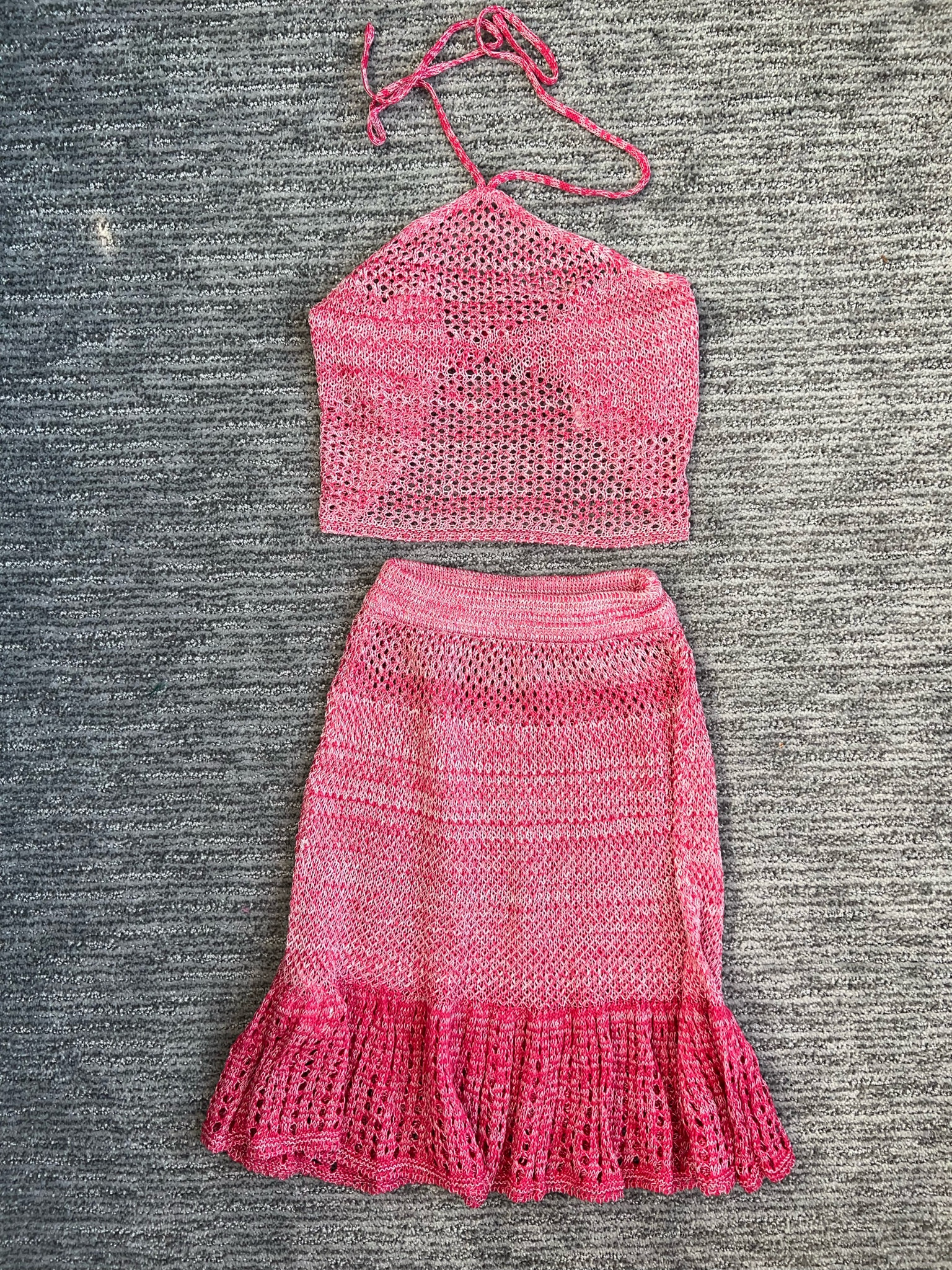 Pink two piece set that I am so excited to wear this summer!💗

#LTKSeasonal #LTKswim #LTKFind