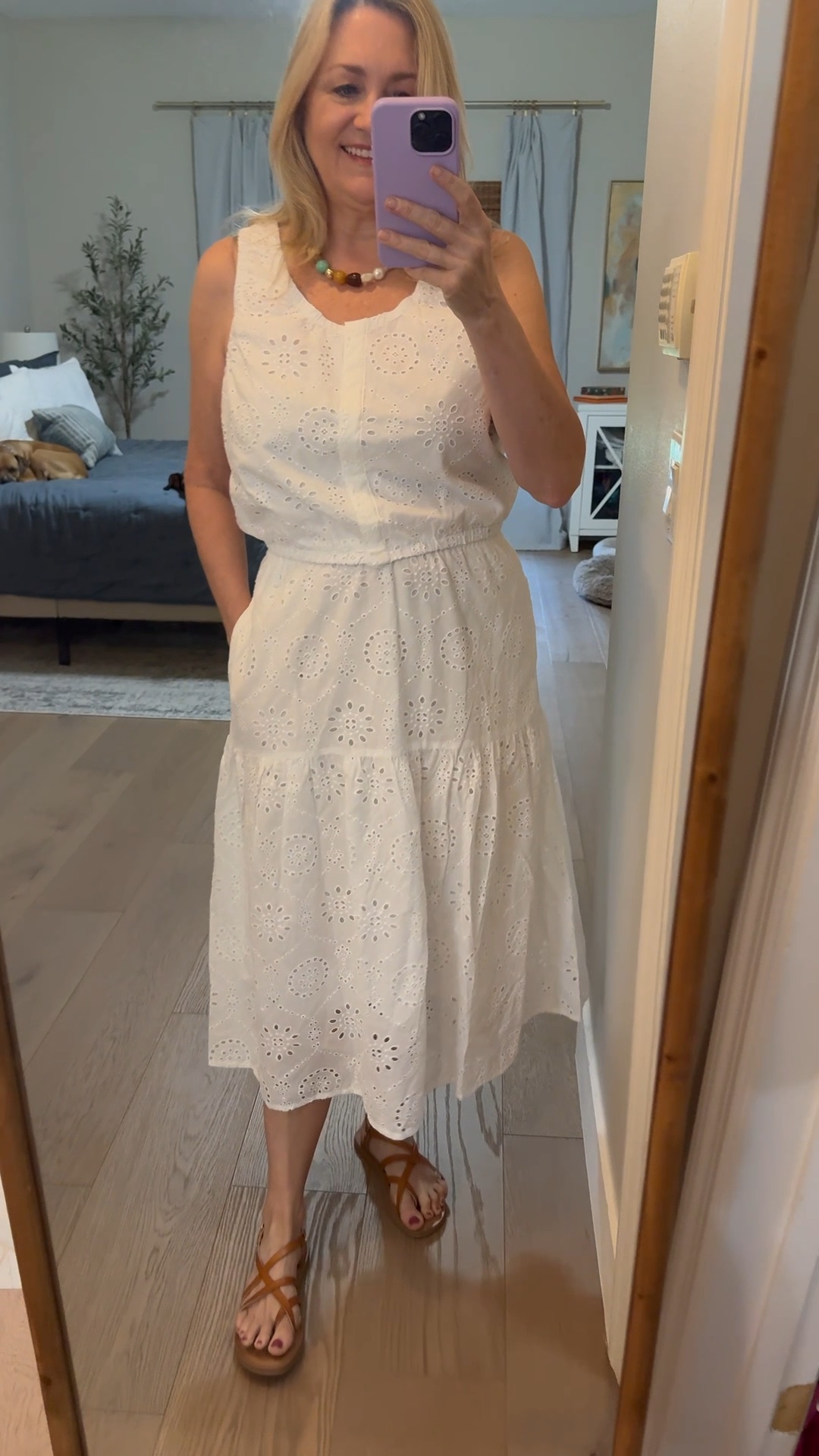 White eyelet for summer!  Summer outfit, vacation outfit

#LTKootd #LTKdayinmylife #LTKSeasonal