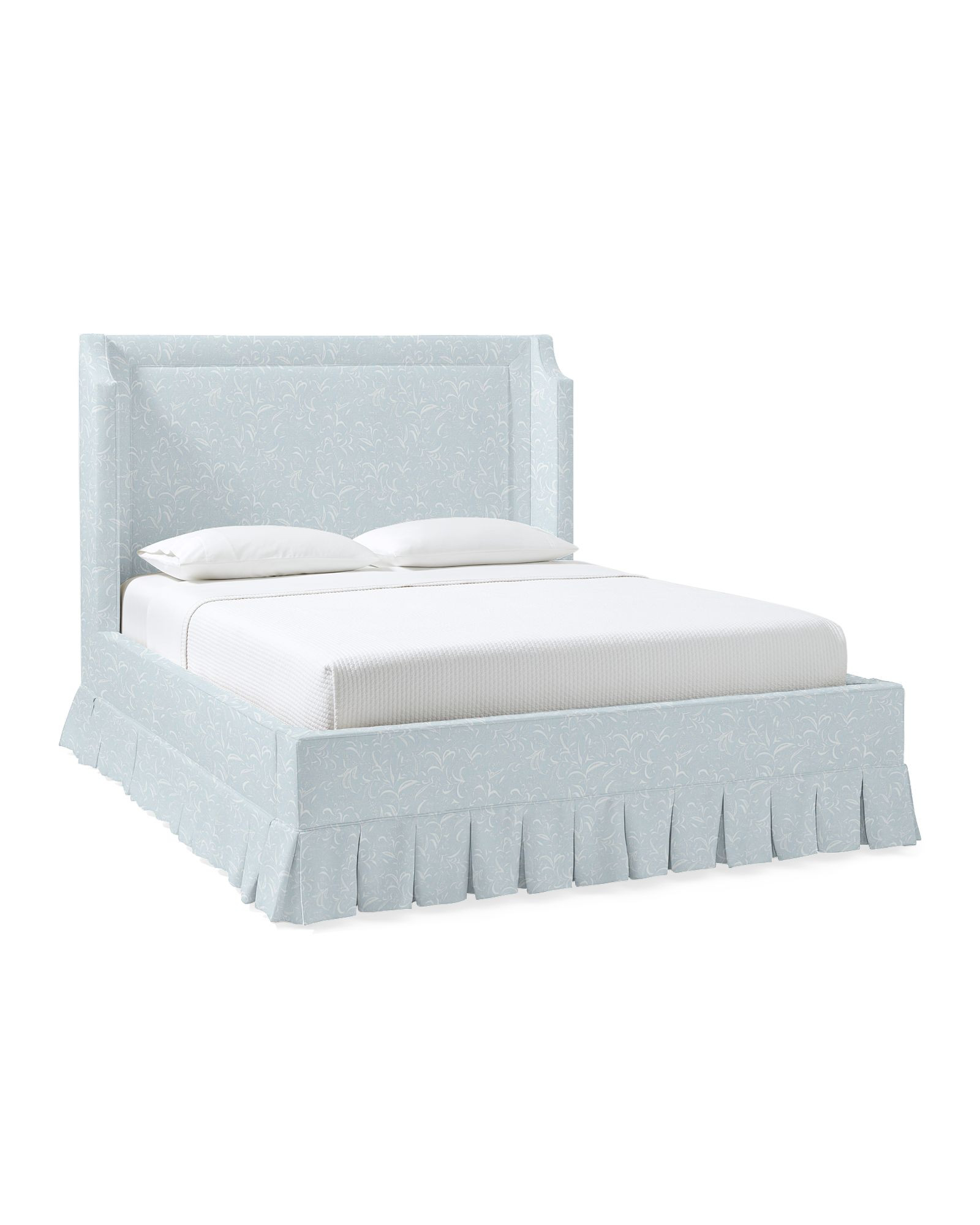 Grady Pleated Bed | Serena and Lily
