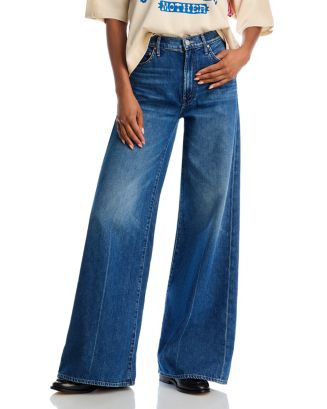 MOTHER The Undercover Sneak High Rise Wide Leg Jeans in Rags to Riches  | Bloomingdale's Sale All... | Bloomingdale's (US)