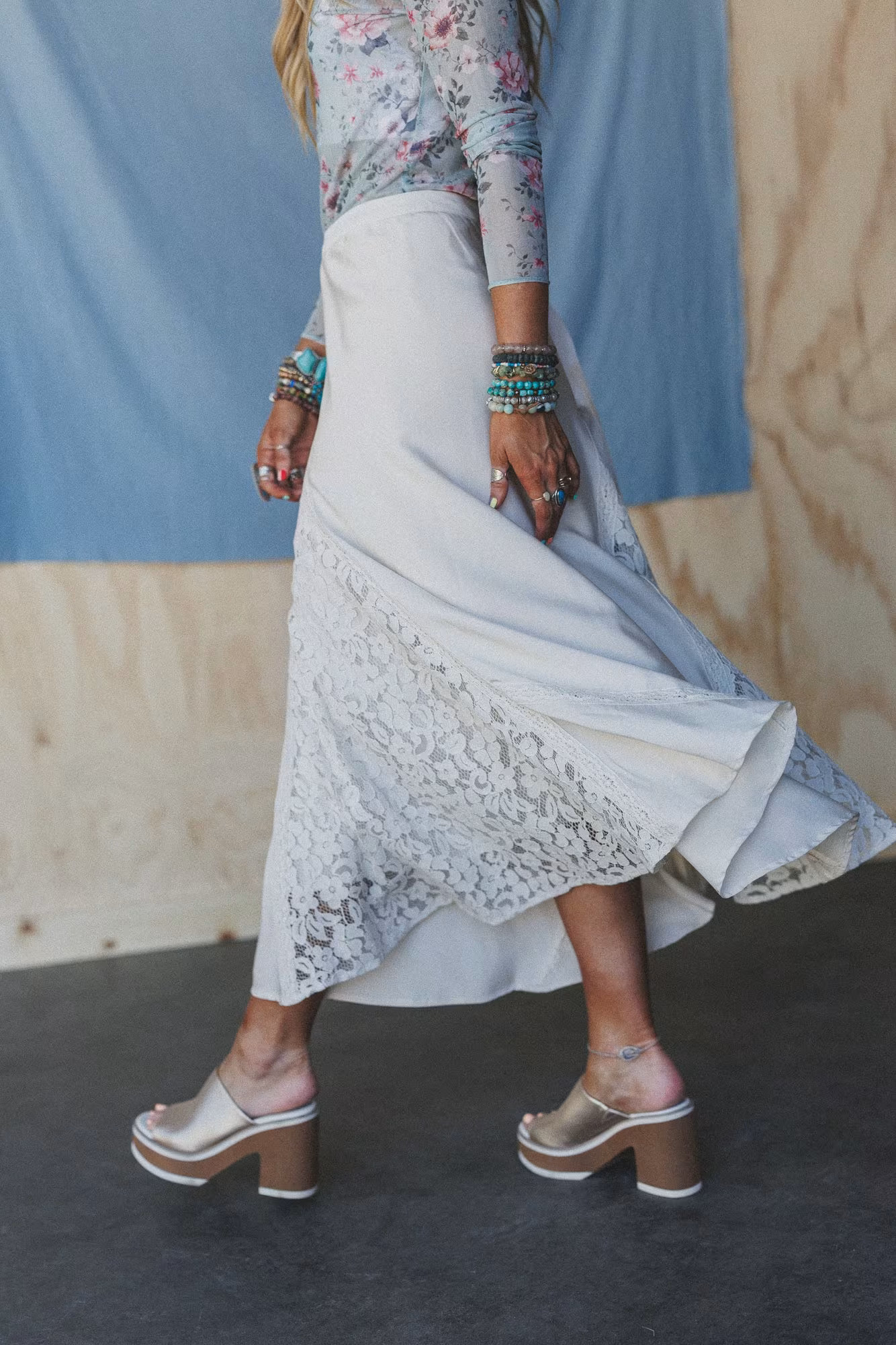 Heavenly Haze Lace Skirt — Three Bird Nest | Three Bird Nest