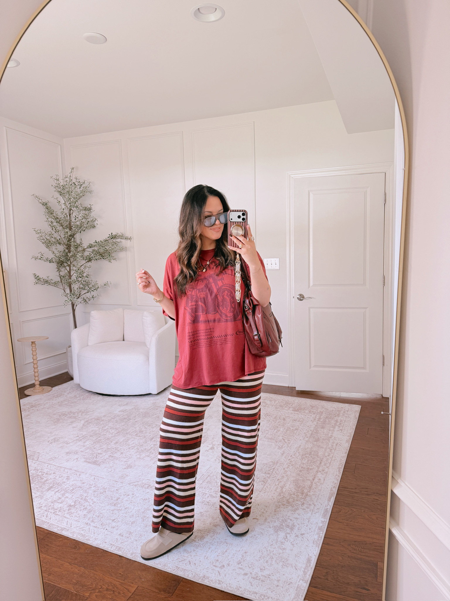 wearing an XL in both pieces 

 #LTKSeasonal #LTKMidsize