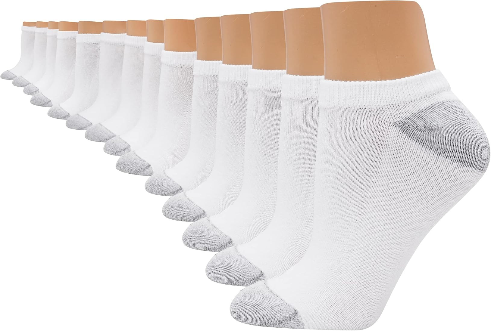 Hanes Women's Value, Show Soft Moisture-Wicking Socks, Available in 10 and 14-Packs | Amazon (US)