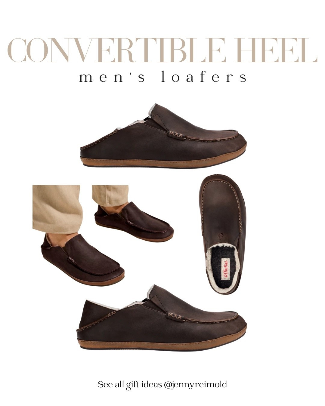 I saw the videos of these on Facebook and they are amazing!  Search them on IG. Men can choose to wear the heels up as loafers or down like mules!  

#LTKMens