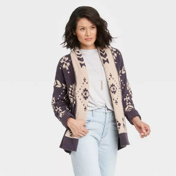 Women's Geometric Print Cardigan - Knox Rose™ | Target