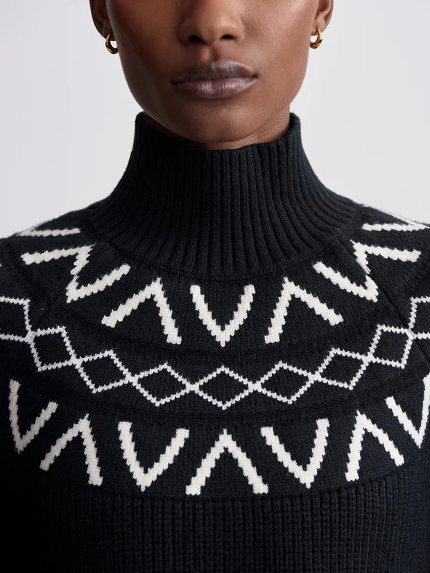 Marcie Fair Isle Yoke Knit15 ReviewsElevate your winter wardrobe with our Marcie sweater – stat... | Varley US