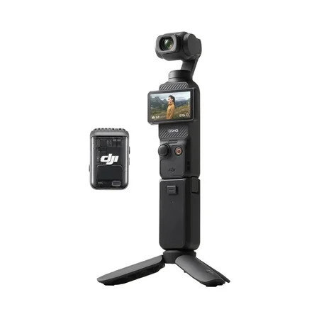 Osmo Pocket 3 Creator, Vlogging Camera with 1'' CMOS & 4K/120fps Video, 3-Axis Stabilization, Fast Focusing, Face/Object Tracking, 2" Rotatable Touchscreen, Small Video Camera for Photography | Walmart (US)