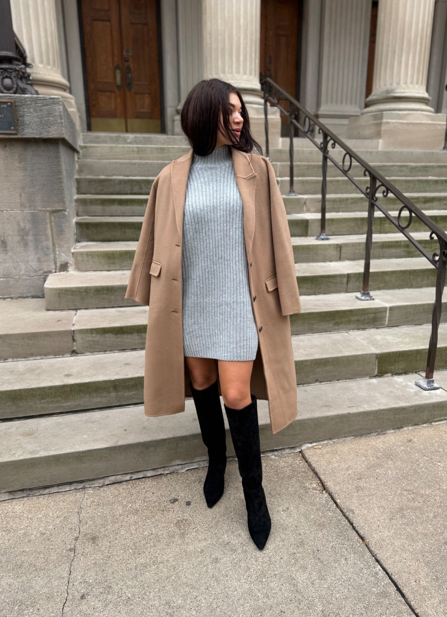 Every winter wardrobe needs a classy coat! A camel wool coat is a perfect option for ultimate classy style. Perfect for dressing up casual outfits too 

#LTKootd #LTKHoliday #LTKSeasonal