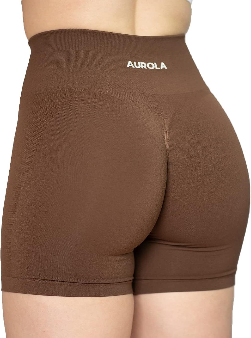 AUROLA Workout Shorts for Women Seamless Scrunch Short Gym Yoga Intensify Running Sport Active Ex... | Amazon (US)