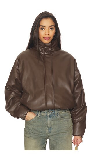 Nakedvice The Rohan Bomber Jacket in Brown. - size S | Revolve Clothing (Global)