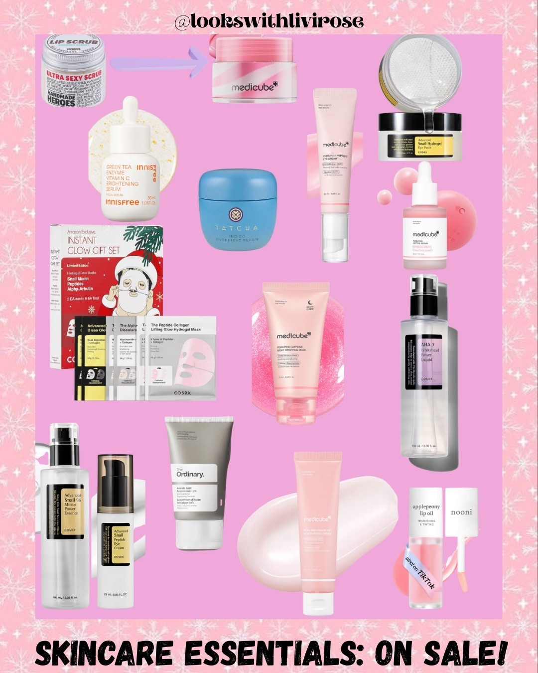 SO MANY PRODUCTS I USE DAILY! Truly you cannot go wrong with any of these ! Corsx and medicube in general are always winners

#LTKselfcare #LTKCyberWeek #LTKSaleAlert