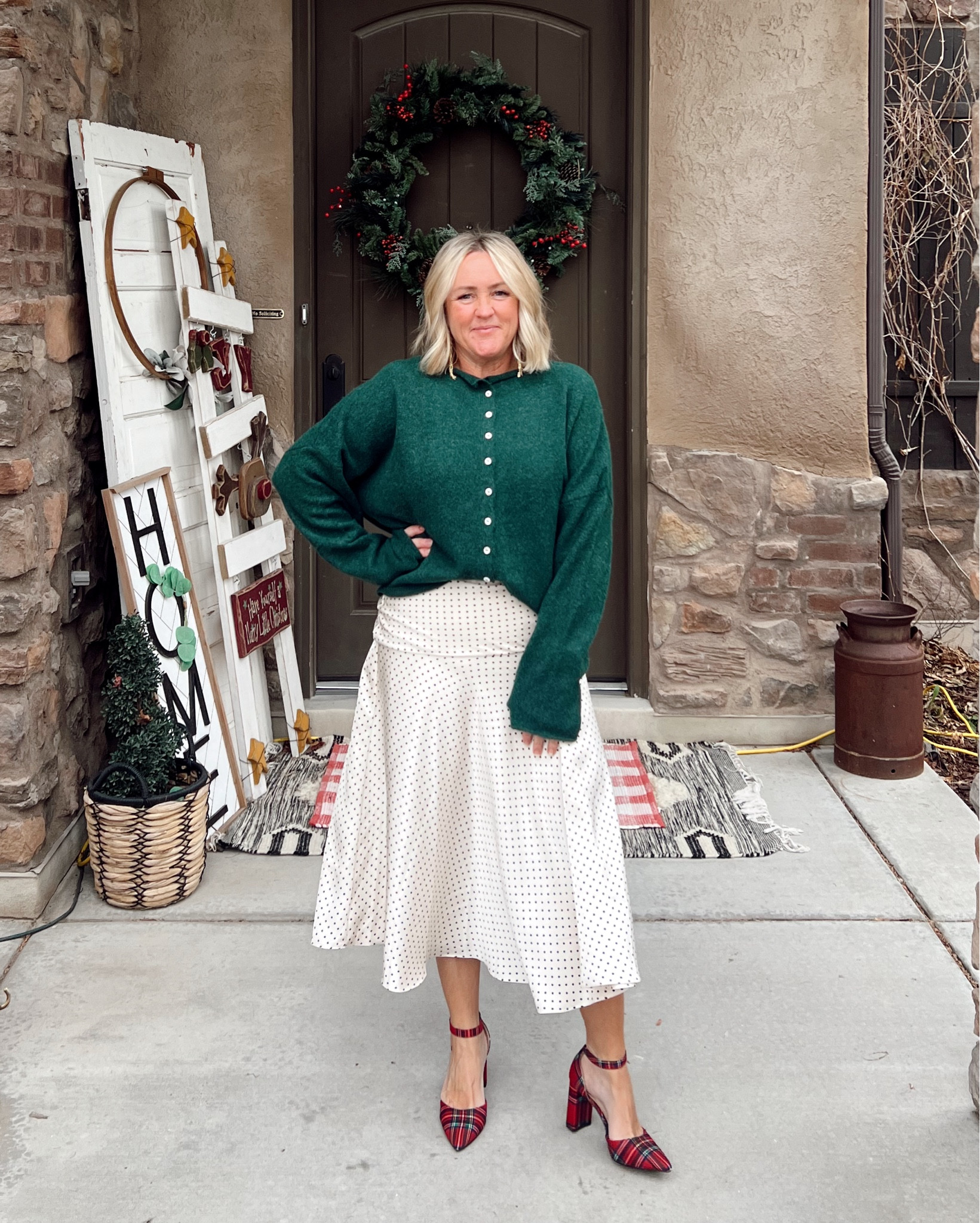 😍some basic looks all dressed up! my fav casual cardigans are so good for dress up, too! i have so many color-ways that make it easy to dress for every season! 
.
🥰do yourself a favor and try one of these—they are so good! also, diy for any holiday with the right neutrals + colors mixed!
.
#thebestcardigan # cardigan #buttonupcardi #holidayootd #sundaydress #mixansmatch #daytonightcardi 

#LTKHoliday #LTKOver40 #LTKmomlife