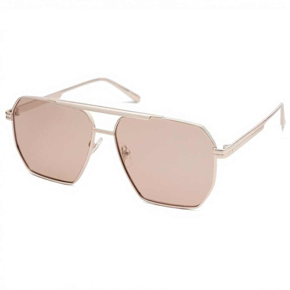 SOJOS Retro Oversized Square Polarized Sunglasses for Women Men Vintage Shades Classic Large Meta... | Amazon (US)